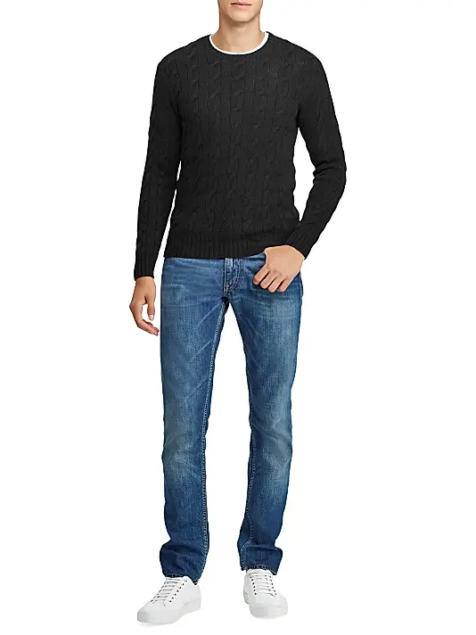 RALPH LAUREN COLLECTION CASHMERE PULLOVER