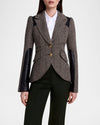 SMYTHE SADDLE PATCH EQUESTRIAN BLAZER