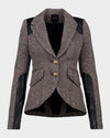 SMYTHE SADDLE PATCH EQUESTRIAN BLAZER