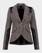 SMYTHE SADDLE PATCH EQUESTRIAN BLAZER