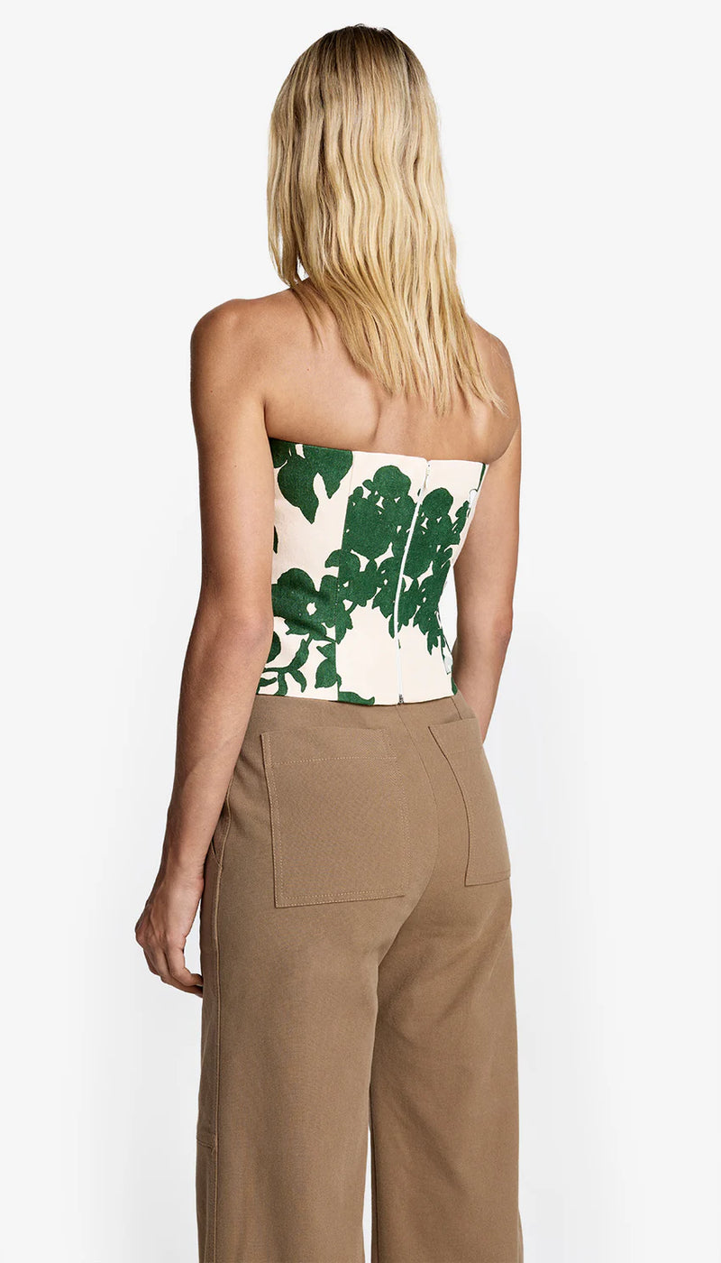 SMYTHE FLORAL BUSTIER (10166234120497)
