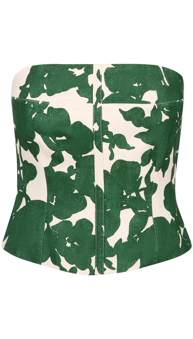 SMYTHE FLORAL BUSTIER (10166234120497)