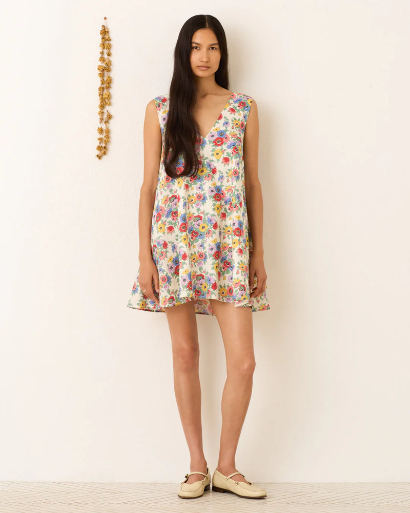 ALIX OF BOHEMIA SOLEIL WILDFLOWER LINEN DRESS (10163712983345)