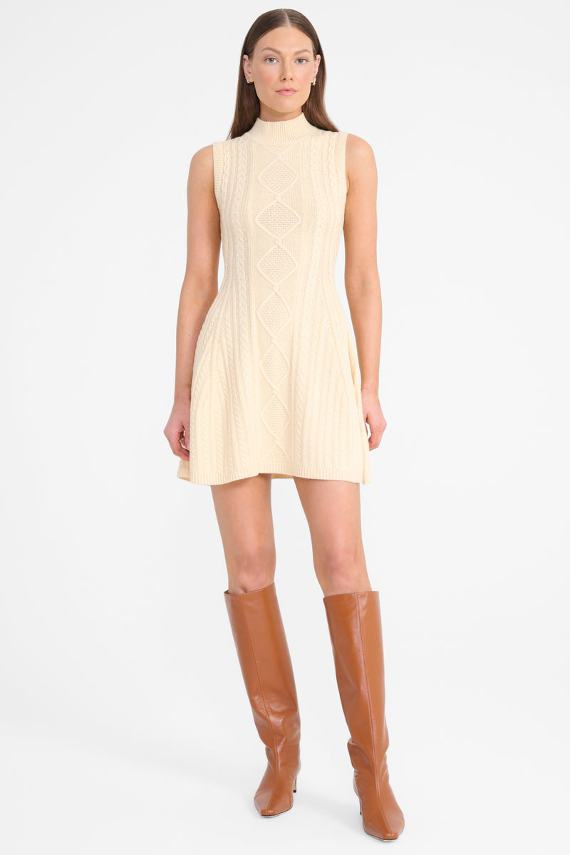 STAUD CHARADE SWEATER DRESS