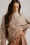 SABLYN SCARLETT OMBRE MOCK NECK SWEATER