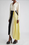 Long Sleeve Pleated Dress (8419783180593)