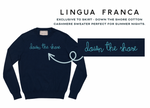 LINGUA FRANCA "DOWN THE SHORE" CREWNECK