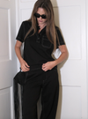 RAG & BONE IRINA CONTRAST STITCH POLO