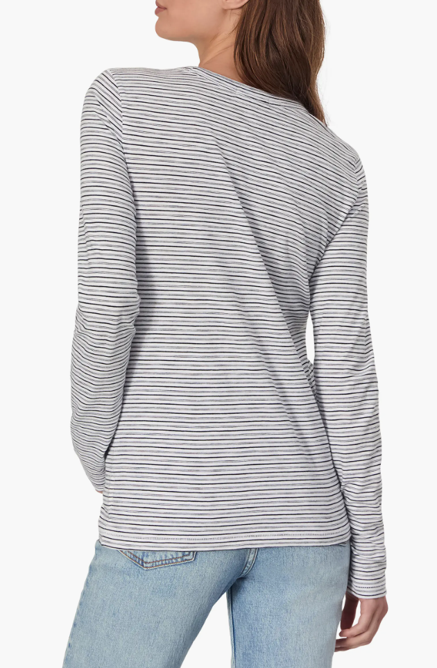 The Slub Stripe Ls Tee (9376002539825)