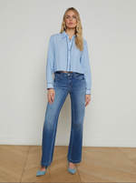 L'AGENCE COSETTE BUTTON-DOWN SHIRT (10165221982513)