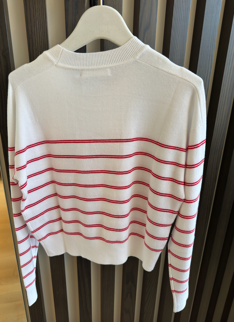ONE GREY DAY WARWICK STRIPED PULLOVER (8246430531889)
