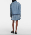 AMI DE COEUR CROPPED DENIM SHIRT (9861051089201)