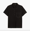 RAG & BONE IRINA CONTRAST STITCH POLO