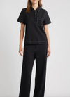 RAG & BONE IRINA CONTRAST STITCH POLO