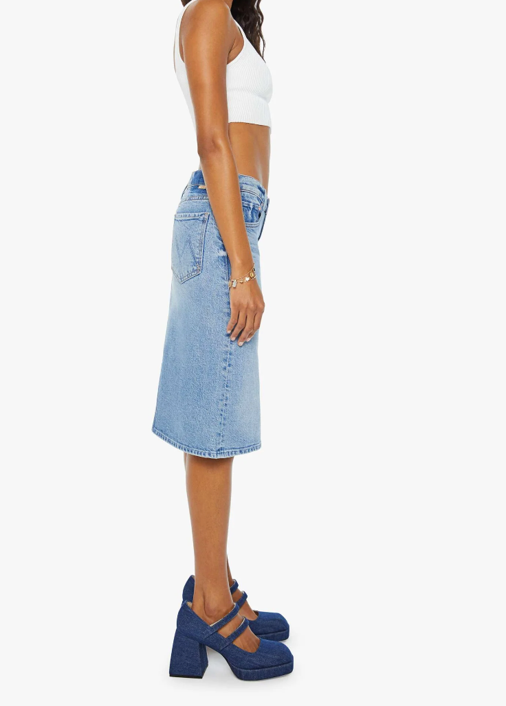 MOTHER THE DITCHER MIDI SKIRT (9355541217585)