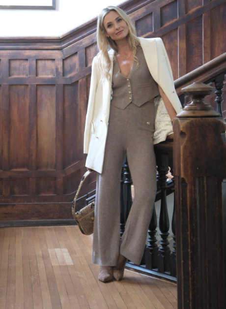 CINQ Á SEPT MYKAH CASHMERE VEST