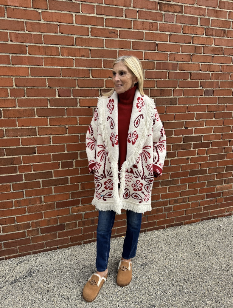 ALANUI GLIMPSE OF EDEN CARDIGAN