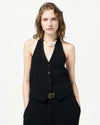 GUEST IN RESIDENCE TAILORED HALTER VEST