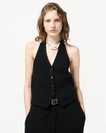 GUEST IN RESIDENCE TAILORED HALTER VEST