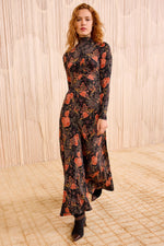 ULLA JOHNSON KOA JERSEY RUCHED FRONT TURTLE