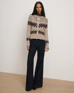 VERONICA BEARD CHRISTINA FAIRISLE CARDIGAN