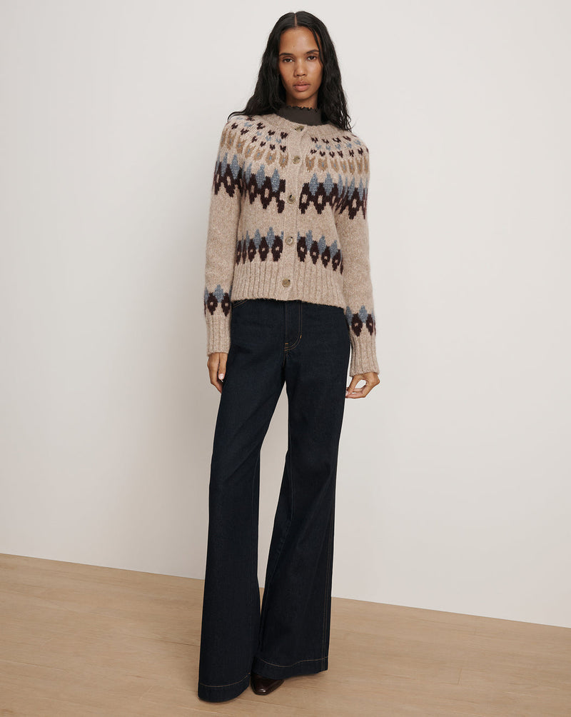 VERONICA BEARD CHRISTINA FAIRISLE CARDIGAN