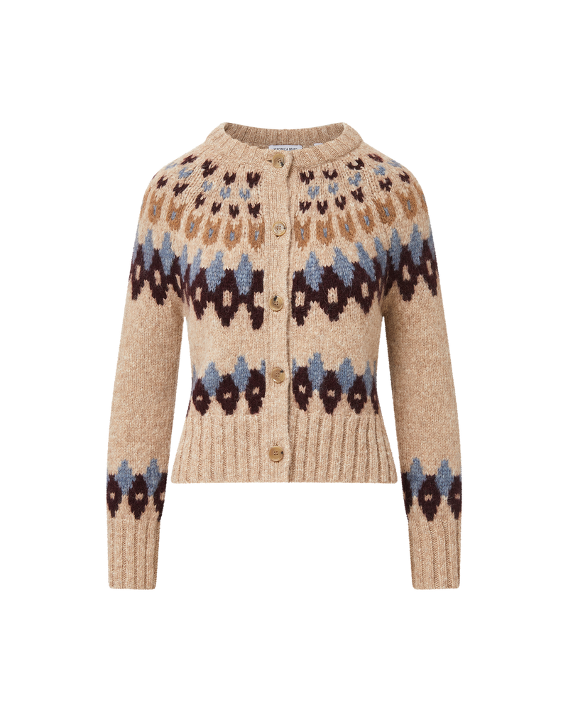 VERONICA BEARD CHRISTINA FAIRISLE CARDIGAN