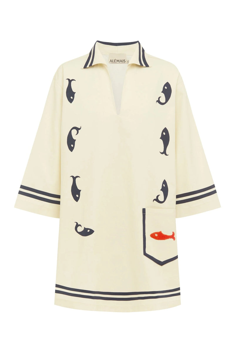 Marine Tunic Dress (10163709706545)