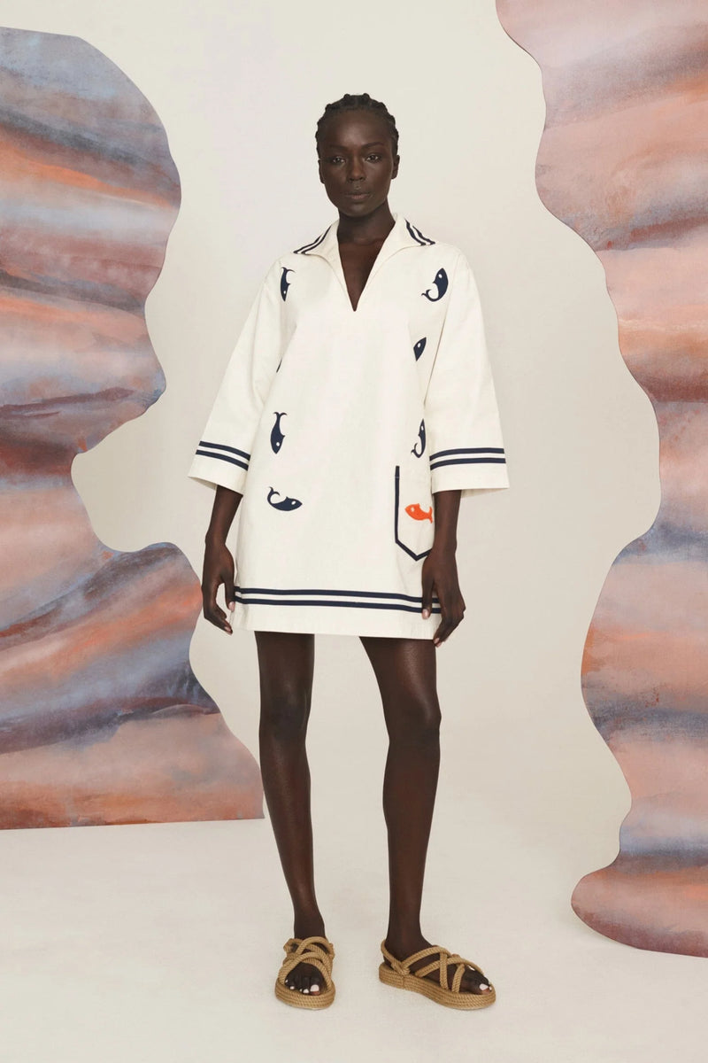 Marine Tunic Dress (10163709706545)