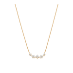 SARA WEINSTOCK DUJOUR DIAMOND AND GOLD GRADUATED CLUSTER NECKLACE (10002402607409)