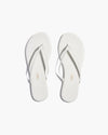 TKEES WHITE FLIP FLOPS (10101821243697)