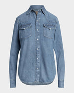 POLO RALPH LAUREN DENIM LONG SLEEVE BUTTONDOWN (10194890490161)
