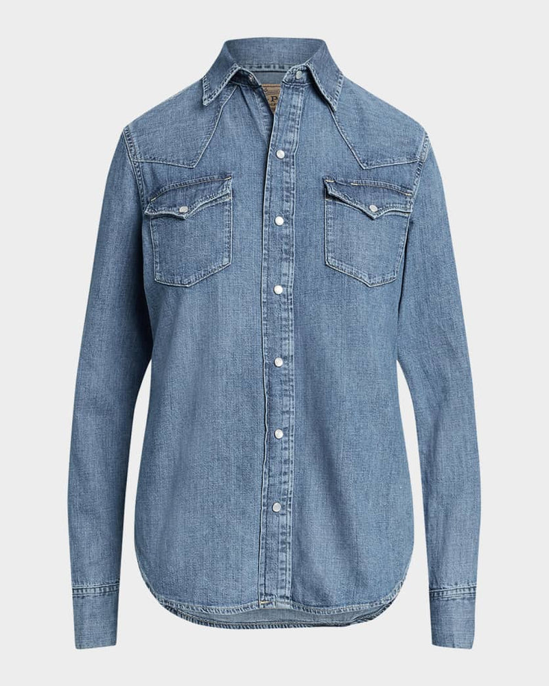 POLO RALPH LAUREN DENIM LONG SLEEVE BUTTONDOWN (10194890490161)