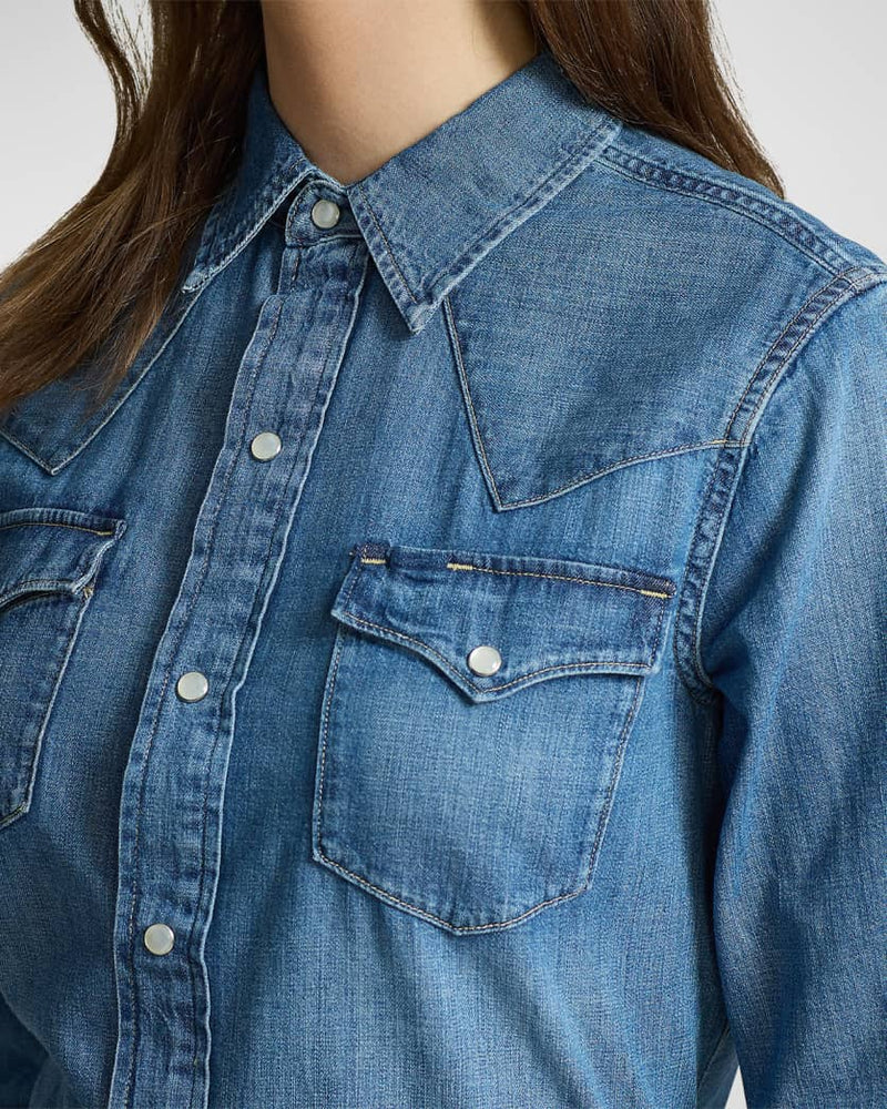 POLO RALPH LAUREN DENIM LONG SLEEVE BUTTONDOWN (10194890490161)