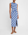 TANYA TAYLOR SLEEVELESS STRIPED CODY DRESS (10147104817457)