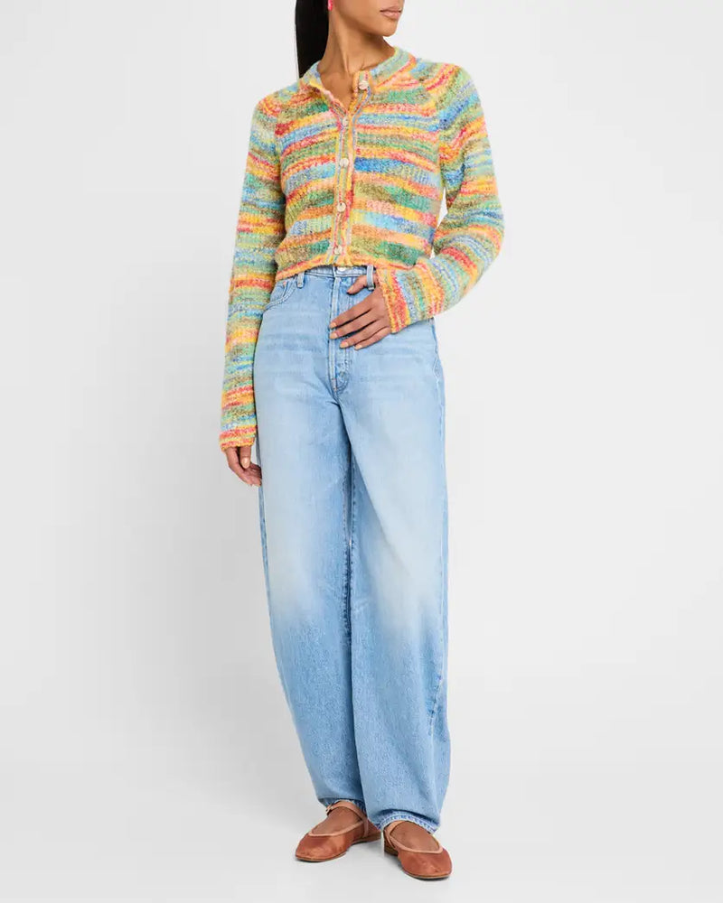 MOTHER DENIM THE RAGLAN CROP CARDIGAN (10203479572785)