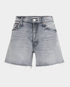 MOTHER DENIM THE SKIPPER SHORT N LONG FRAY (10203479408945)