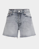 MOTHER DENIM THE SKIPPER SHORT N LONG FRAY (10203479408945)