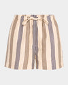 RAG & BONE LOGAN LINEN BEACH SHORT (10038546661681)