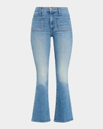MOTHER THE PATCH POCKET WEEKENDER DENIM