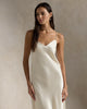 RALPH LAUREN SLEEVELESS SLIP DRESS