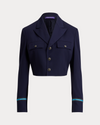 RALPH LAUREN HEAVY WOOL NELL BLAZER