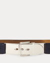 RALPH LAUREN CALFSKIN OPEN BELT