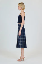 SIMKHAI CORYN PLEATED MINI SKIRT