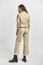 DEREK LAM 10 CROSBY VERITA COMBO CUFFED PANT (10165198356785)
