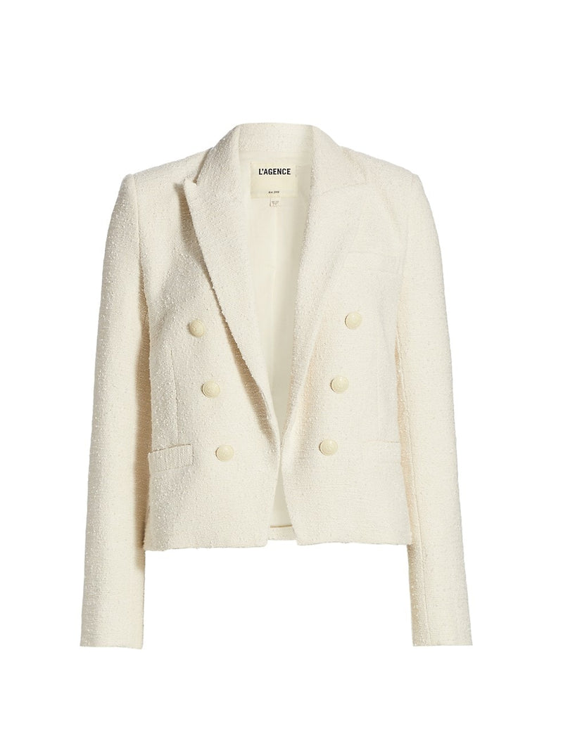 L'AGENCE BROOKE DOUBLE BRESTED CROP BLAZER (6640286597191)